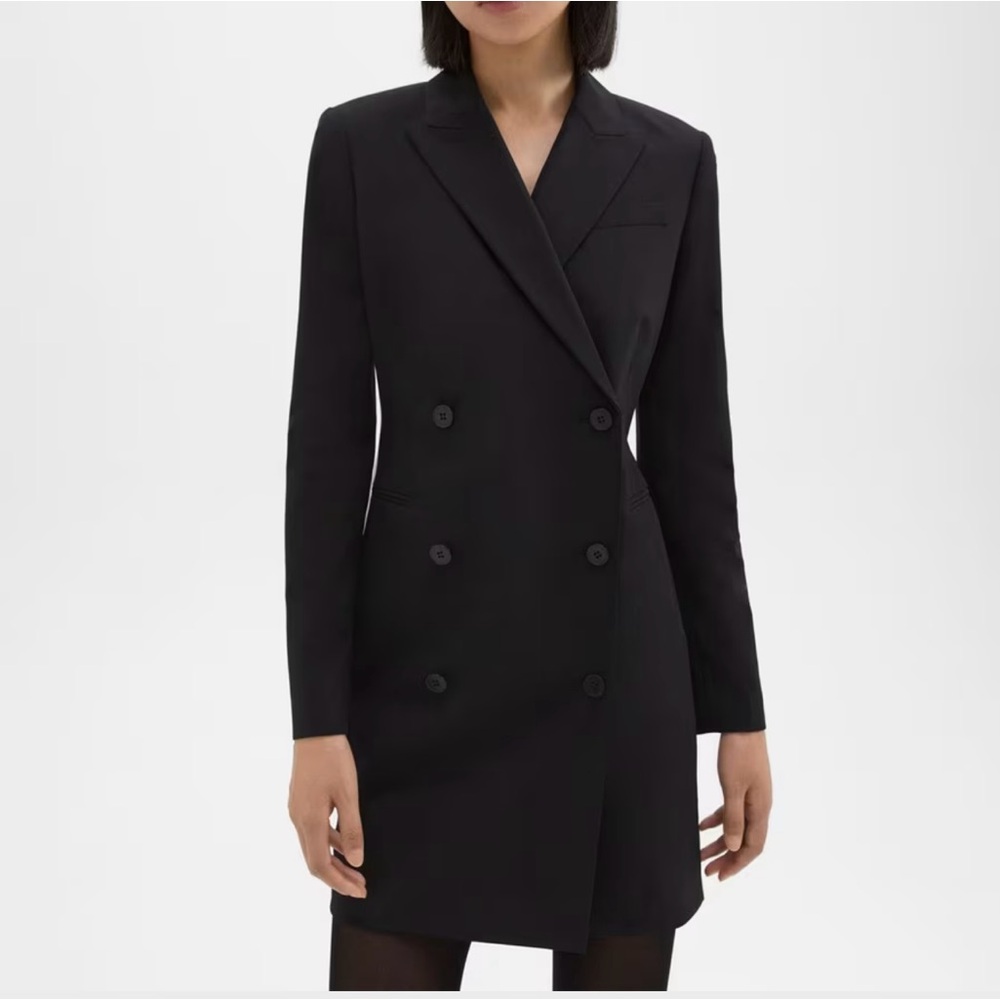 THEORY Blazer Dress in Tux Wool Size 4